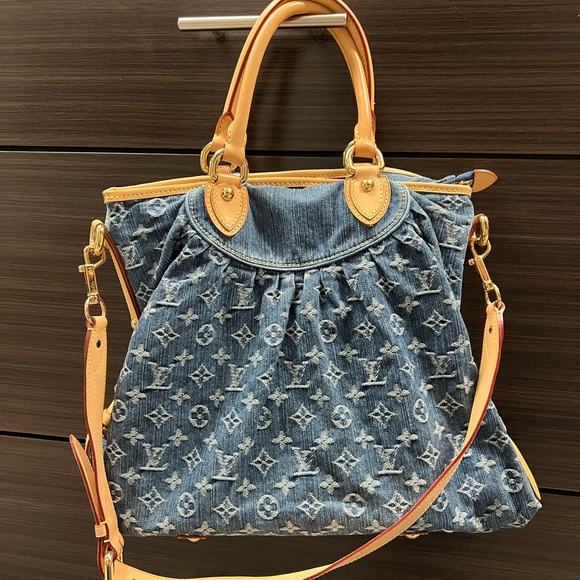 Louis Vuitton Monogram Denim Neo Cabby GM Bag - Picture 1 of 5